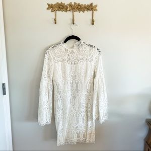 Vici Long Sleeve Lace Mini